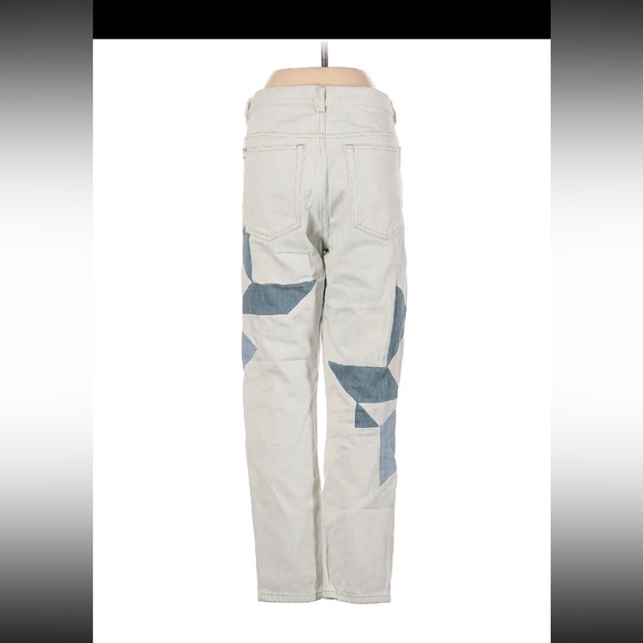 Isabel Marant Etoile “Lea” Geometric Pattern Jeans